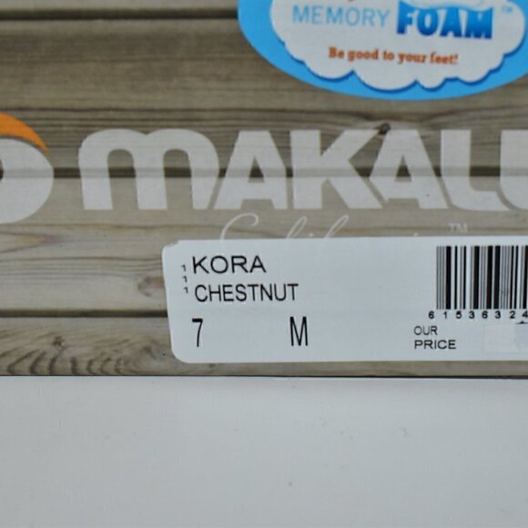 Makalu Kora Winter Booties Faux Fur Chestnut Size 7 - Picture 11 of 11